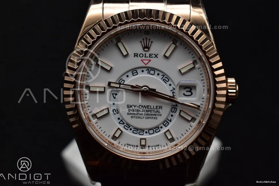 Oyster-flex ZF RG A23J Comfortable 336235 1101 on White (Gain Sky-Dweller Edition Strap 1:1 Weight) Best Dial 0920